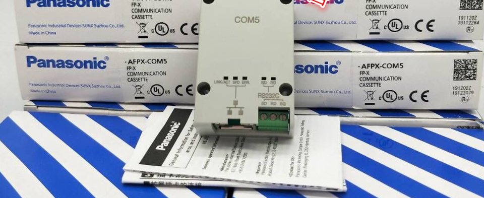 New Panasonic AFPXCOM5 Communication Cassette - PANASONIC