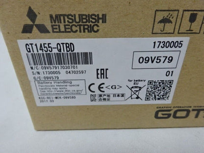 new One Mitsubishi GT1455-QTBD GT1455QTBD Touch Panel In Box ping - MITSUBISHI
