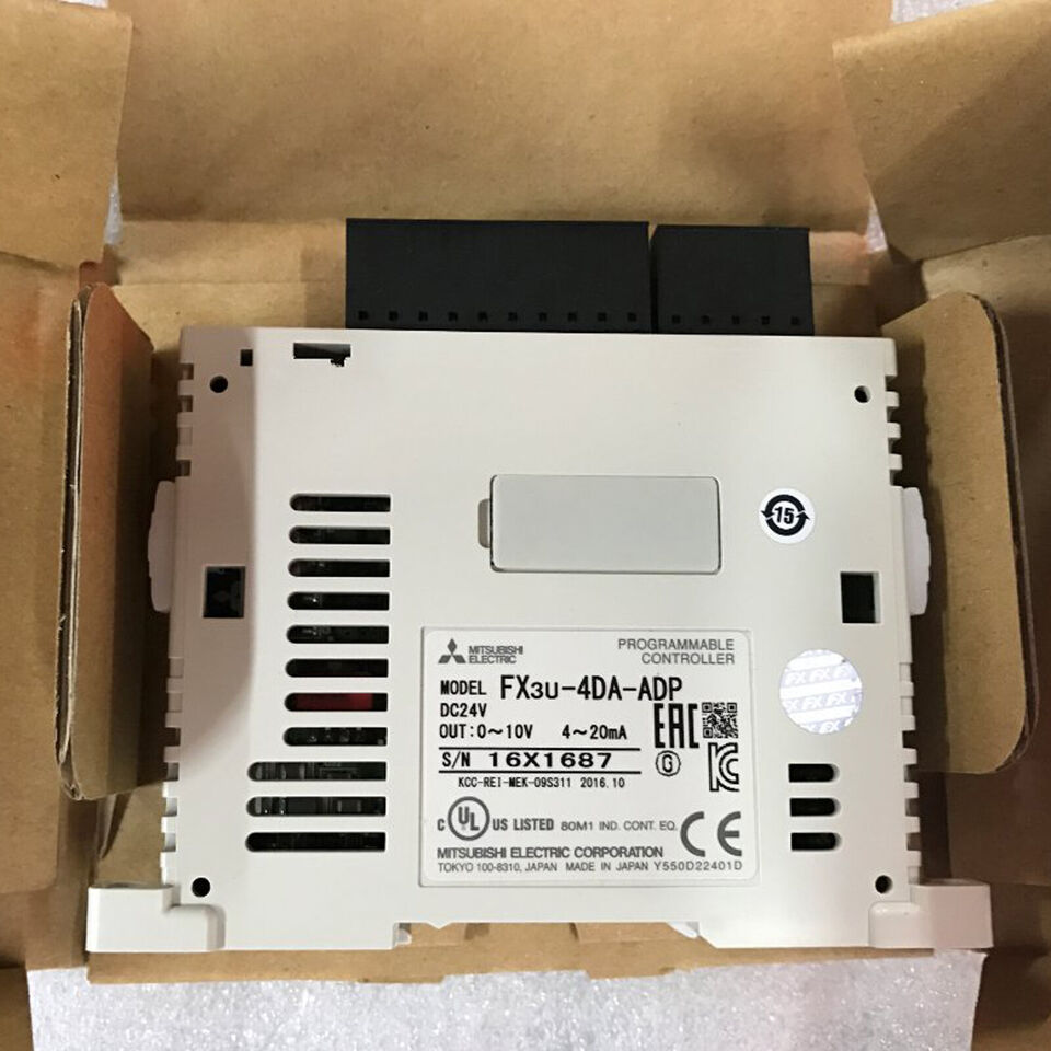 Mitsubishi FX3U-4DA-ADP Controller withPing - MITSUBISHI