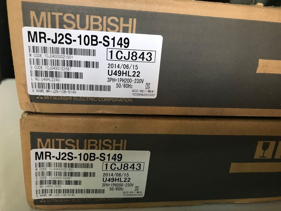 new 1PC Mitsubishi MR-J2S-10B-S149 Servo Drive In Box ping