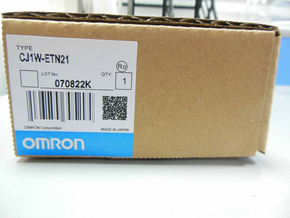 new 1PC Omron CJ1W-ETN21 Ethernet Unit Programmable Controller CJ1WETN21 In Box - OMRON