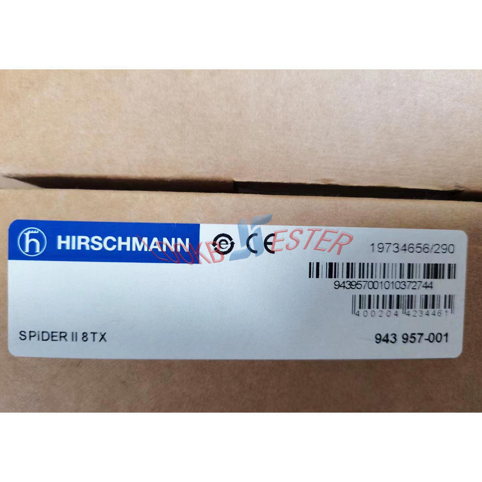 new 1PC  Hirschmann SPIDER II 8TX Ethernet Switch 943957-001