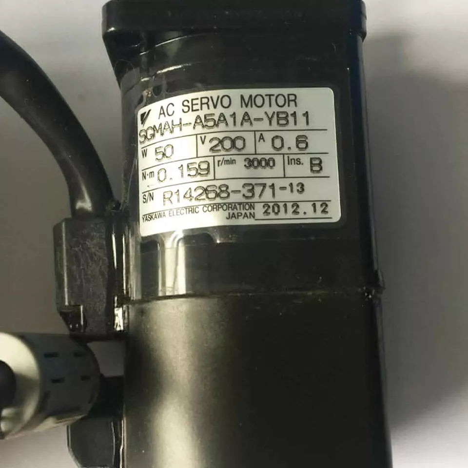 YASKAWA SGMAH-A5A1A-YB11 AC Servo Motor New - YASKAWA
