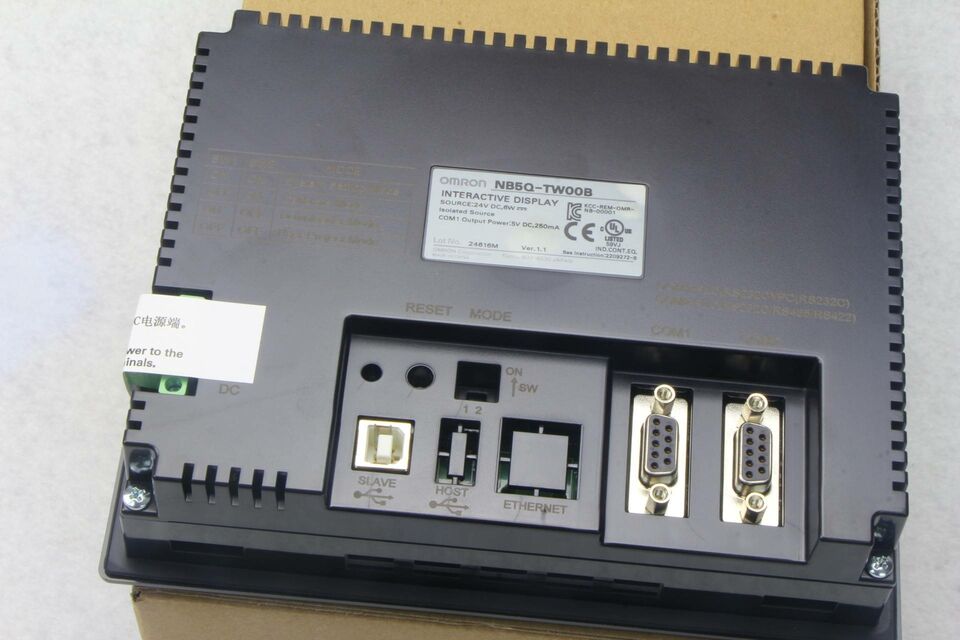 new Omron NB5Q-TW00B HMI Touch Panel One ping NB5QTW00B - OMRON