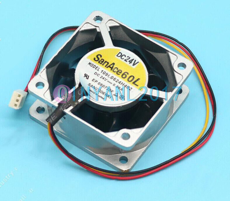 new Qty:1pc aluminum frame DC fan 109L0624H402 DC24V - KOEED