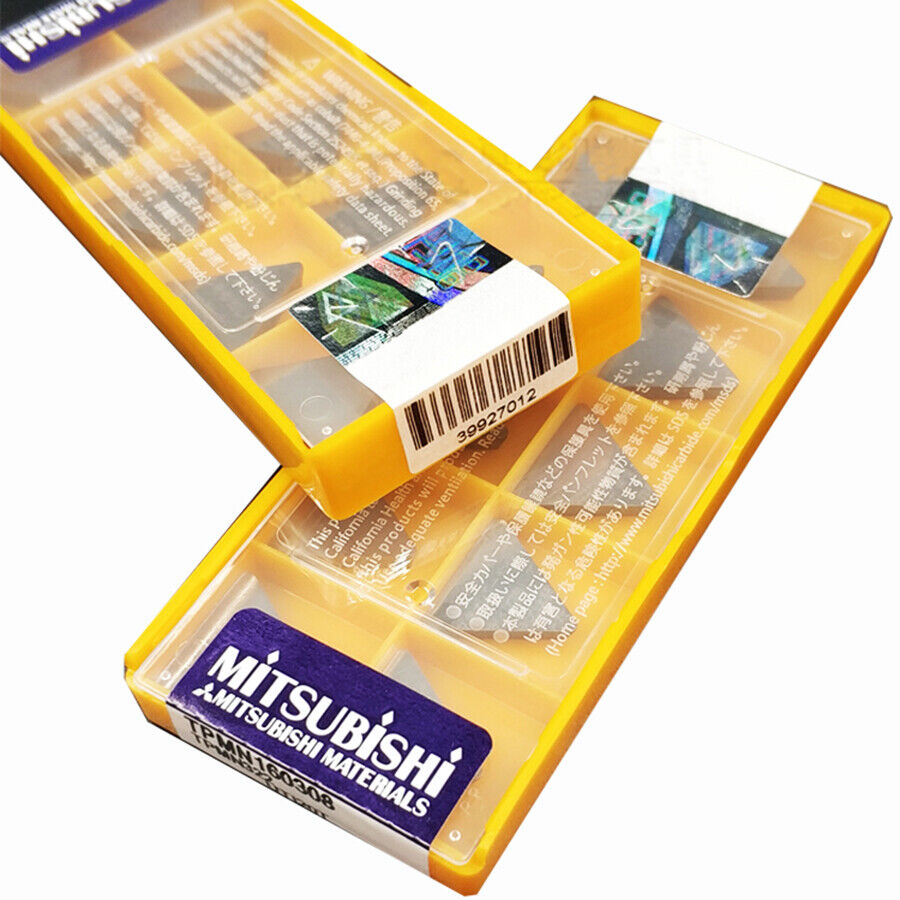 new 10pcs/box Mitsubishi TPMN160308 UTI20T Carbide Inserts - MITSUBISHI