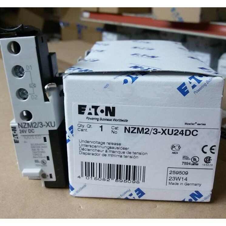 new 1PC  Eaton MOELLER NZM2/3-XU24DC NZM2/3XU24DC Undervoltage Release In Box