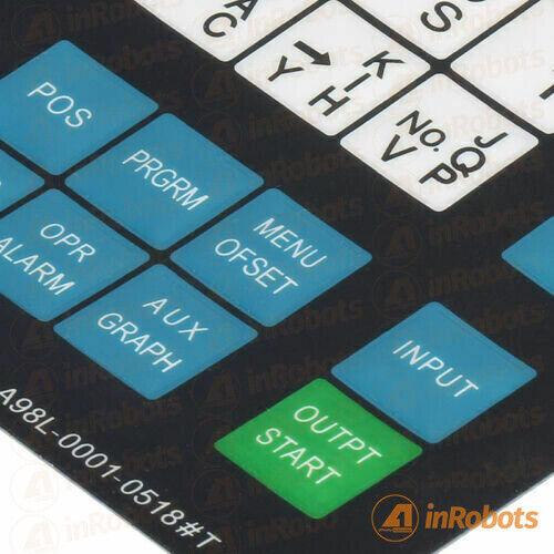 new A98L-0001-0518 FANUC Membrane Keypad - FANUC