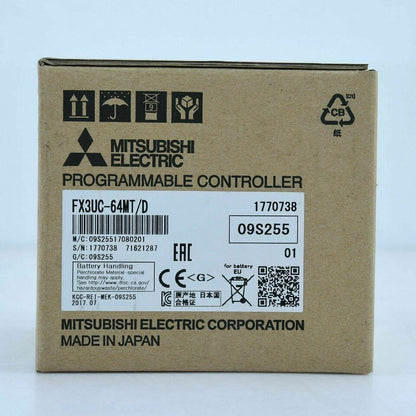new 1PCS Mitsubishi FX3UC-64MT/D PLC Module ping - MITSUBISHI