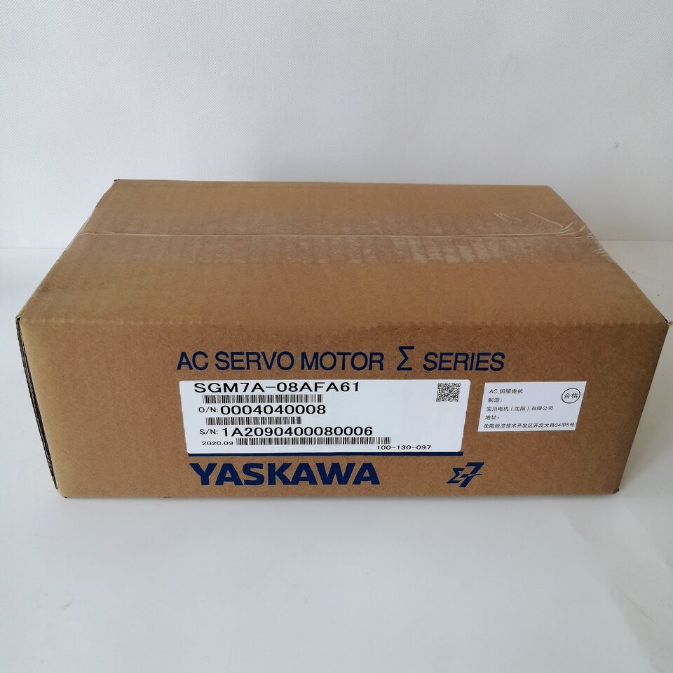 new 1PC  Yaskawa SGM7A-08AFA61 AC Servo Motor SGM7A08AFA61 ping