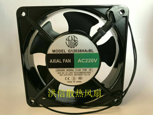 new 1pcs welding machine fan G12038HA2BL 220/240V 0.14A 21W - PLC