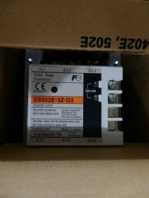 new 1PC Fuji SS502E-3Z-D3 Solid State Relay SS502E3ZD3 - FUJI