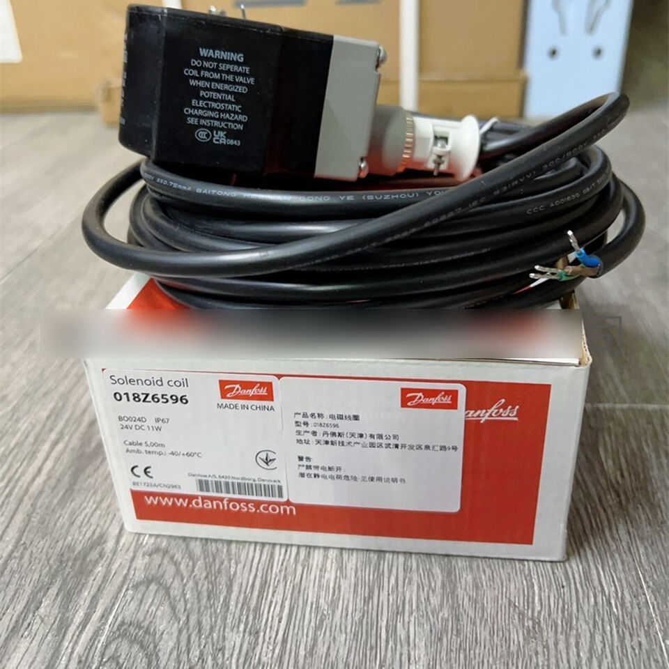 Danfoss Solenoid Valve Coil 018Z6596 - DANFOSS