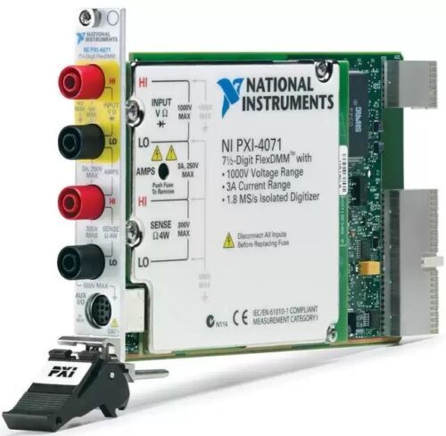 new National Instruments NI PXI-4071 7½-Digit FlexDMM Digital Multimeter Module