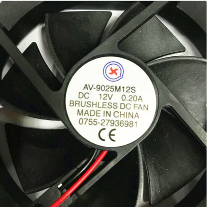 new Power supply refrigerator fan Brushless AV-9025M12S 9cm 9025 12V 0.20A 90*90*25 - KOEED