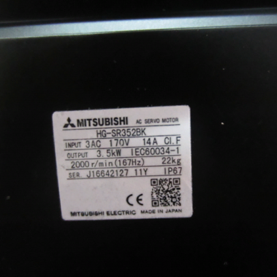 new 1PC Mitsubishi HG-SR352BK Servo Motor HGSR352BJ ping - MITSUBISHI
