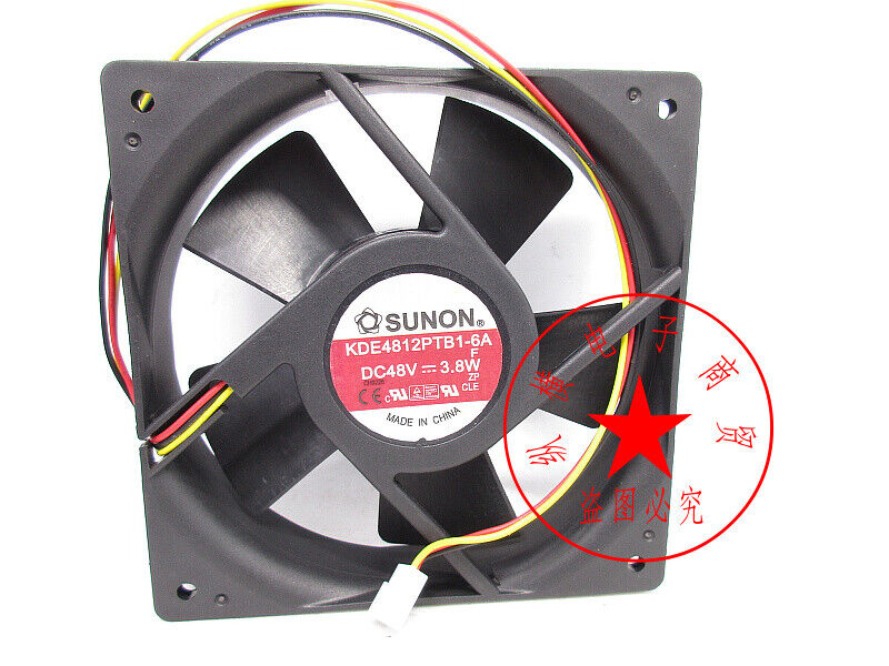 1PC SUNON KDE4812PTB1-6A 48V 3.8W Cooling Fan - SUNON