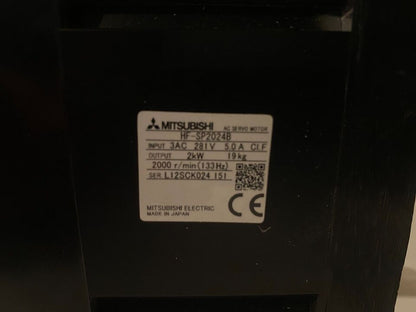 new One Mitsubishi HF-SP2024B Servo Motor HFSP2024B ping - MITSUBISHI