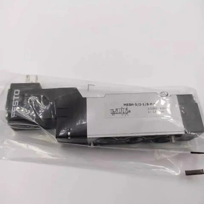 new Festo MEBH-5/2-1/8-P-B 173006 Solenoid Valve One MEBH5/21/8PB