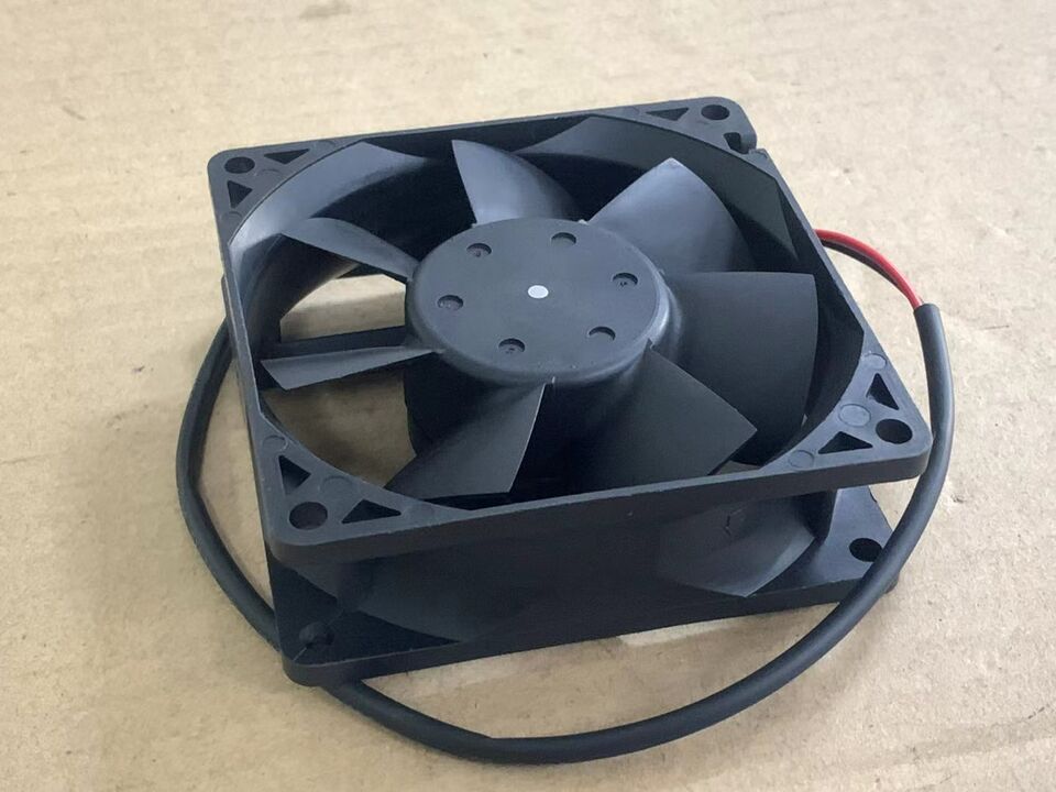 new 1PC 24V 0.26A 80X80X25MM 2wire D08T-24TS4 09 Double ball cooling fan - KOEED