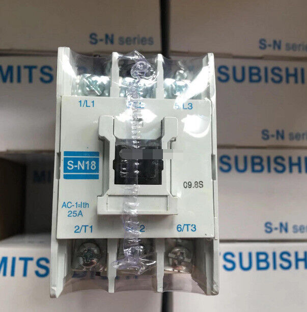 new Mitsubishi S-N18 AC110V Contactor 1PC SN18 - MITSUBISHI