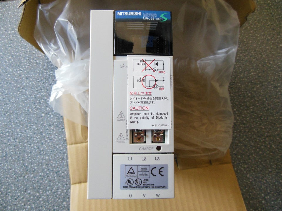 new 1PC MITSUBISHI MR-J2S-100B SERVO Driver MRJ2S100 ping