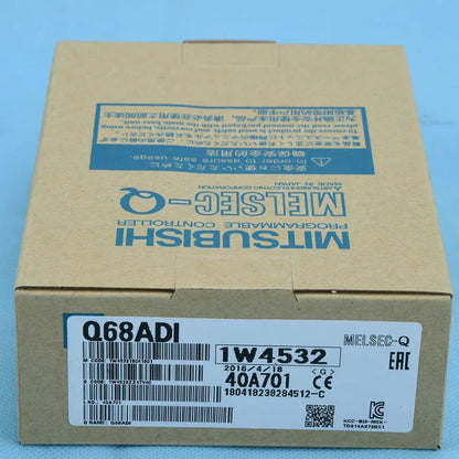 Mitsubishi Q68ADI PLC Module 1-PC with Ping Function - MITSUBISHI