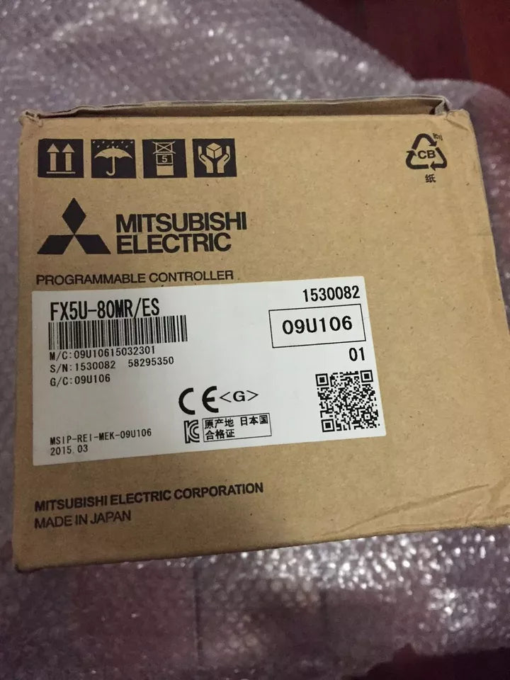 Mitsubishi FX5U-80MR/ES PLC One: High-Speed Communication Module with 80MHz Support - MITSUBISHI