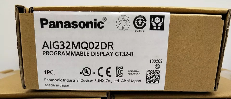 Programmable Display for PLC | Modular AI Smart Display Module AIG32MQ02DR | High-Performance Panel for Industrial Applications - PANASONIC