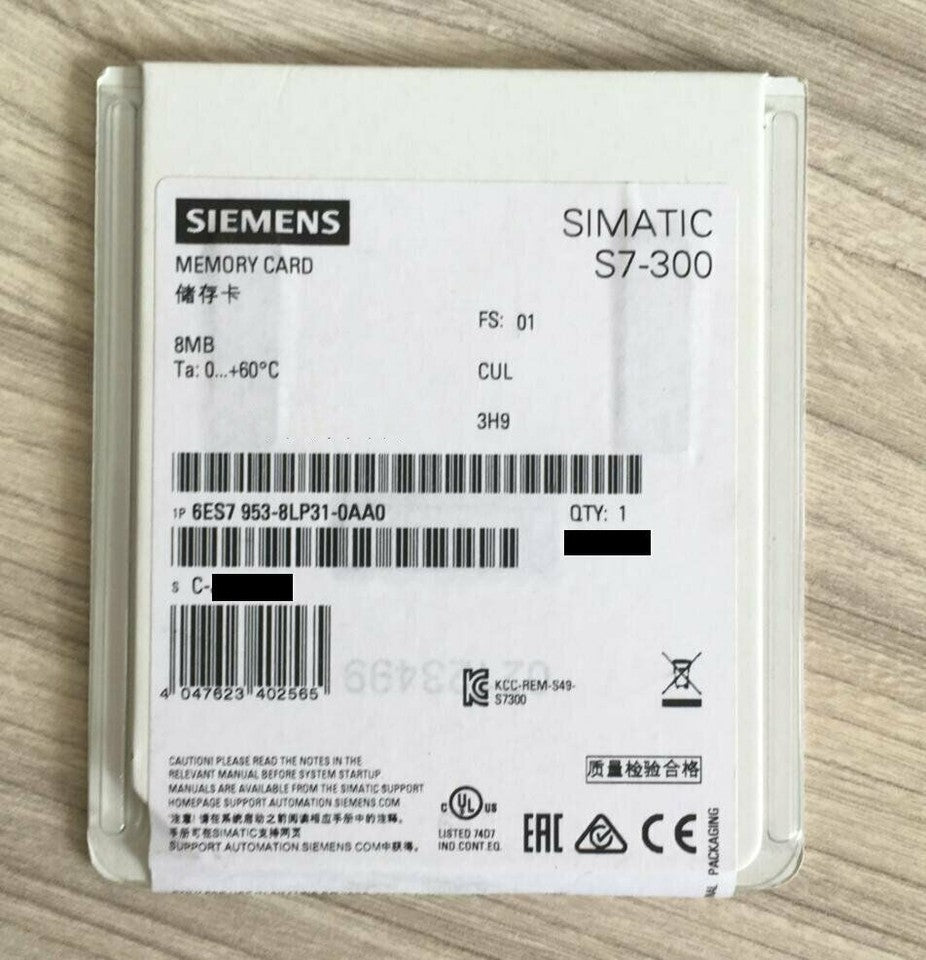 new 1PC  Siemens 6ES7953-8LP31-0AA0 Memory Card In Box ping