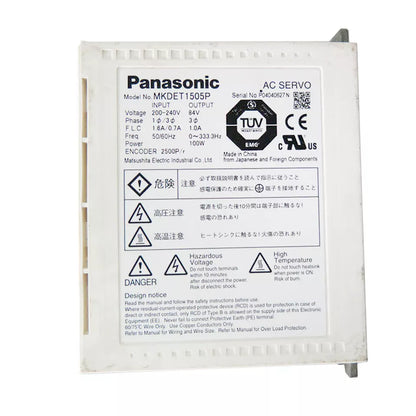 Panasonic MKDET1505P AC Servo Drive - PANASONIC