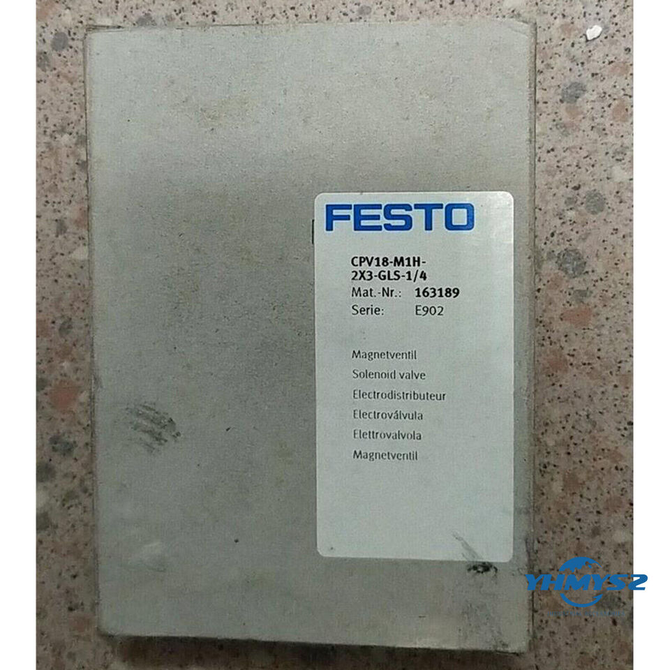 new 1PC Festo CPV18-M1H-2X3-GLS-1/4 163189 Solenoid Valve ping - FESTO