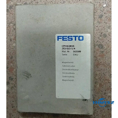 new 1PC Festo CPV18-M1H-2X3-GLS-1/4 163189 Solenoid Valve ping - FESTO