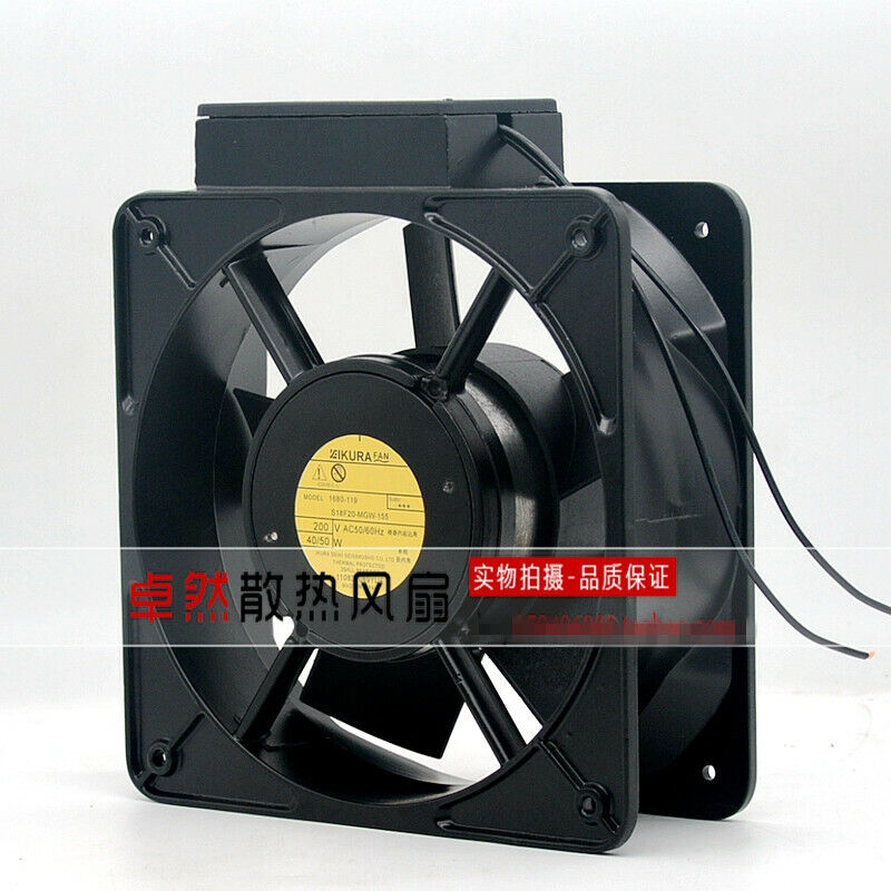 IKURA S18F20-MGW-155 1680-119 200V 40/50W High-Temperature Inverter Fan - IKURA