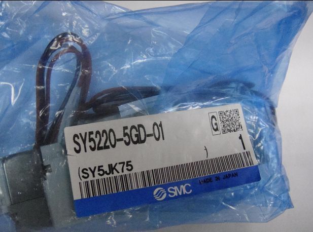 1PC SMC SY5220-5GD-01 Solenoid Valve SY52205GD01: High-Quality Component for Industrial and Lab Use - SMC