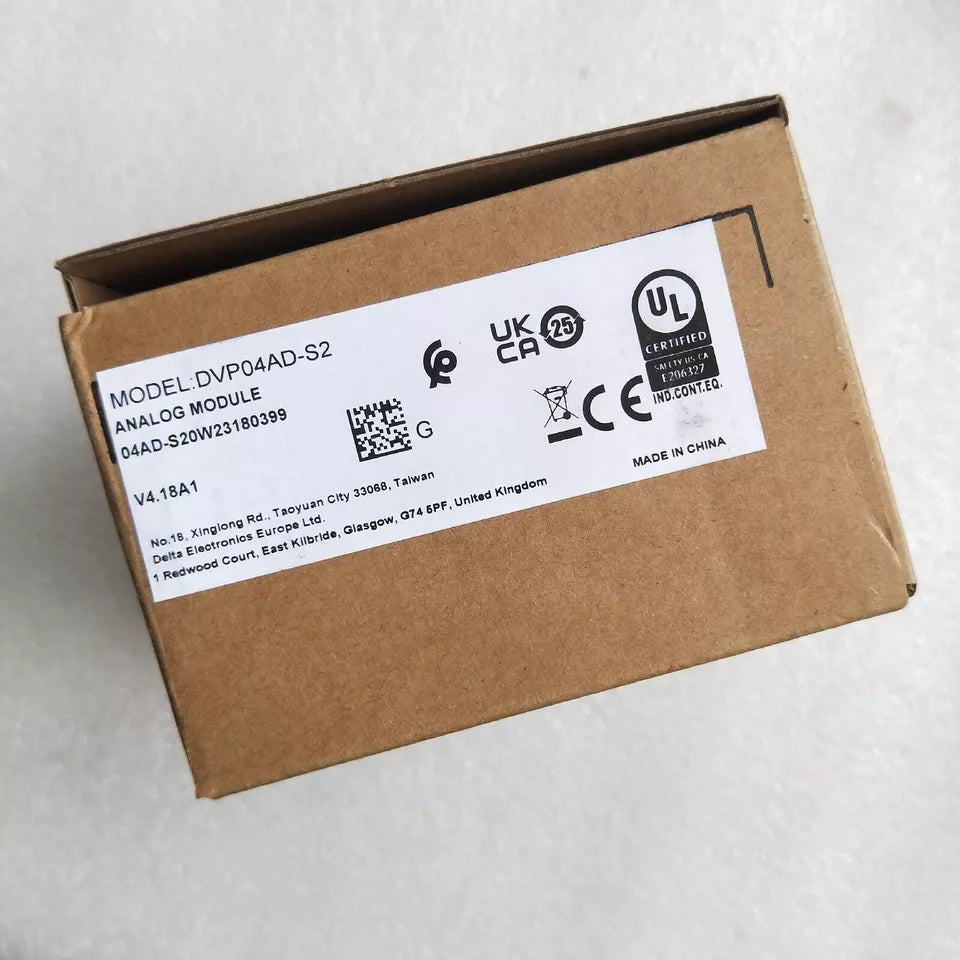 Delta DVP04AD-S2 PLC Module One DVP04ADS2 - DELTA