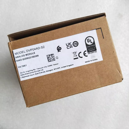 Delta DVP04AD-S2 PLC Module One DVP04ADS2 - DELTA