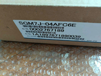 new 1PC YASKAWA SGM7J-04AFC6E Servo Motor SGM7J04AFC6E ping - YASKAWA