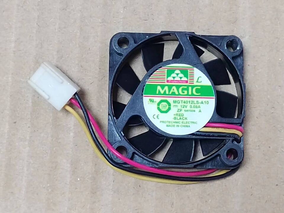 new 1PC 0.08A 3Pin Cooling Fan 40*40*10MM MGT4012LS-A10 DC 12V - HPE