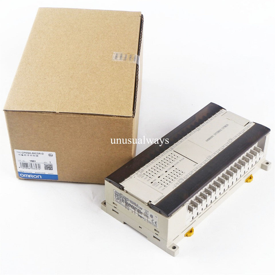 new ONE OMRON CPM2A-60CDR-D PLC Module