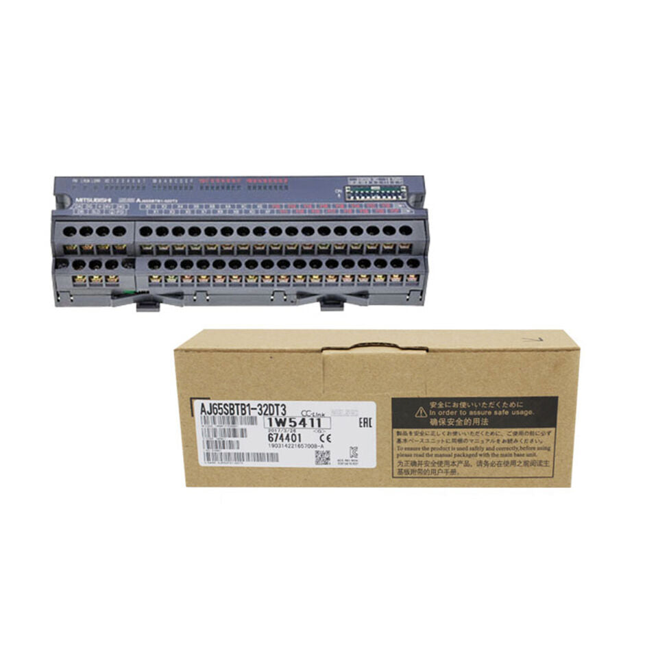 Mitsubishi AJ65SBTB1-32DT3 PLC Ping Test in Box - MITSUBISHI