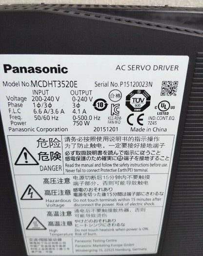 new 1PC Panasonic MCDHT3520E Servo Driver ping