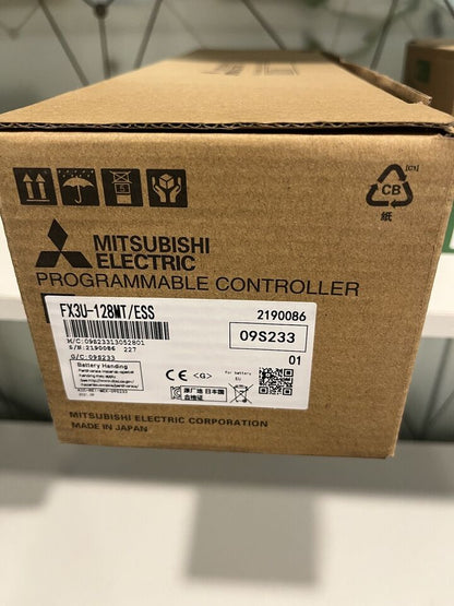 new 1PC Mitsubishi FX3U-128MT/ESS PLC Module In Box ping - MITSUBISHI