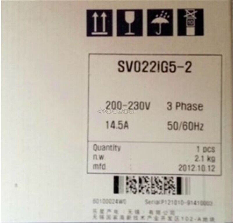 1 Pc Inverter SV022IG5-2 wi - LS