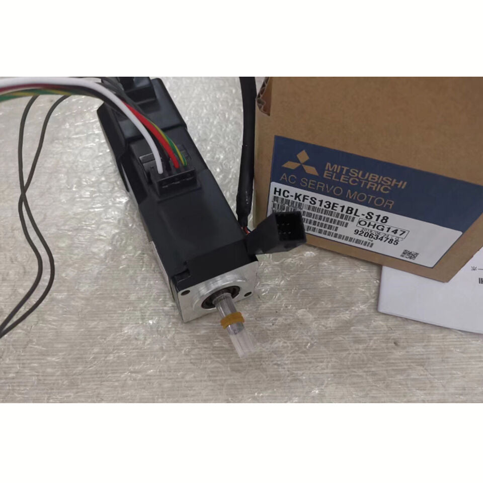 new 1PC Mitsubishi HC-KFS13E1BL-S18 Servo Motor HCKFS13E1BLS18 In Box - MITSUBISHI