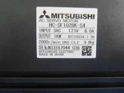 new 1PC Mitsubishi HC-SF102BK AC Servo Motor HCSF102B In Box ping