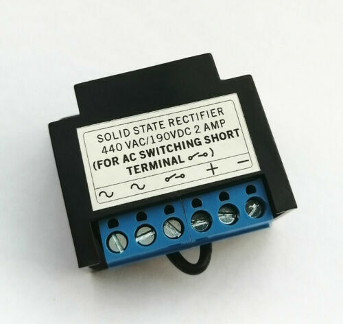 new motor brake rectifier half wave rectifier motor power module 440VAC/190VDC 2AMP - KOEED