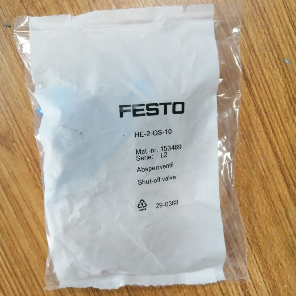 Festo HE2QS10 Valve - FESTO