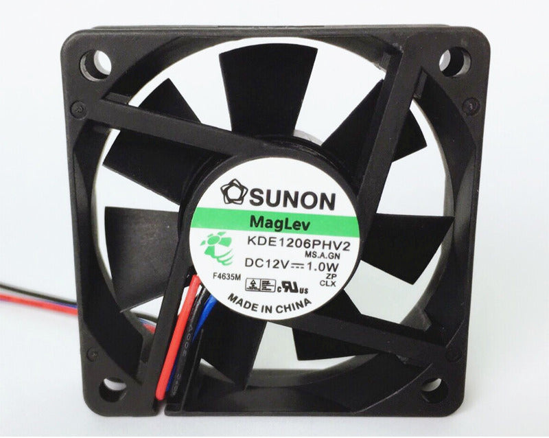 new 1PC Cooling fan KDE1206PHV2 60 *60*15mm 6CM 3pin DC12V 1.0W MagLev - KDE