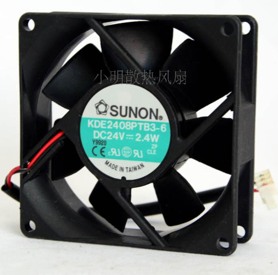 new 1PC SUNON KDE2408PTB3-6 DC24v 80x80x25 8025 8cm Industrial Cooling Fan - SUNON